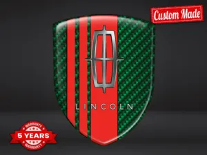 Lincoln Badges Auto Sur Mesure Résistants Pro Qualité